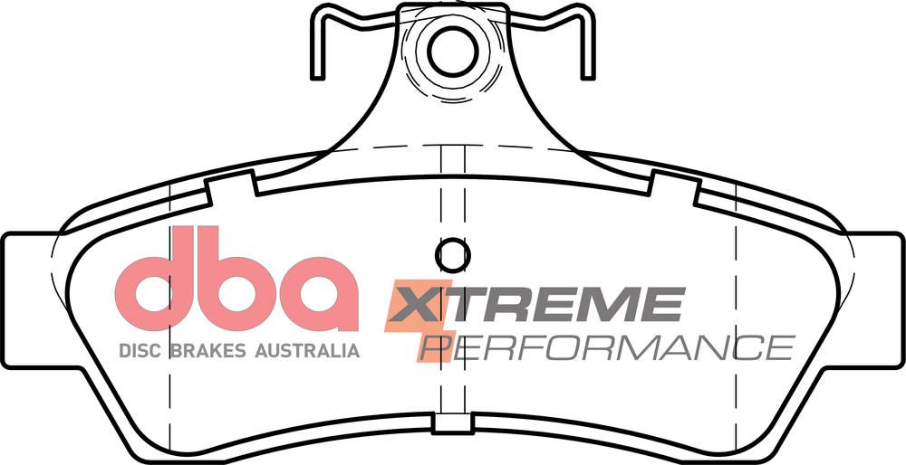 DBA XP PERFORMANCE BRAKE PADS [ Holden 1997-2006 R ] - TecDoc Only