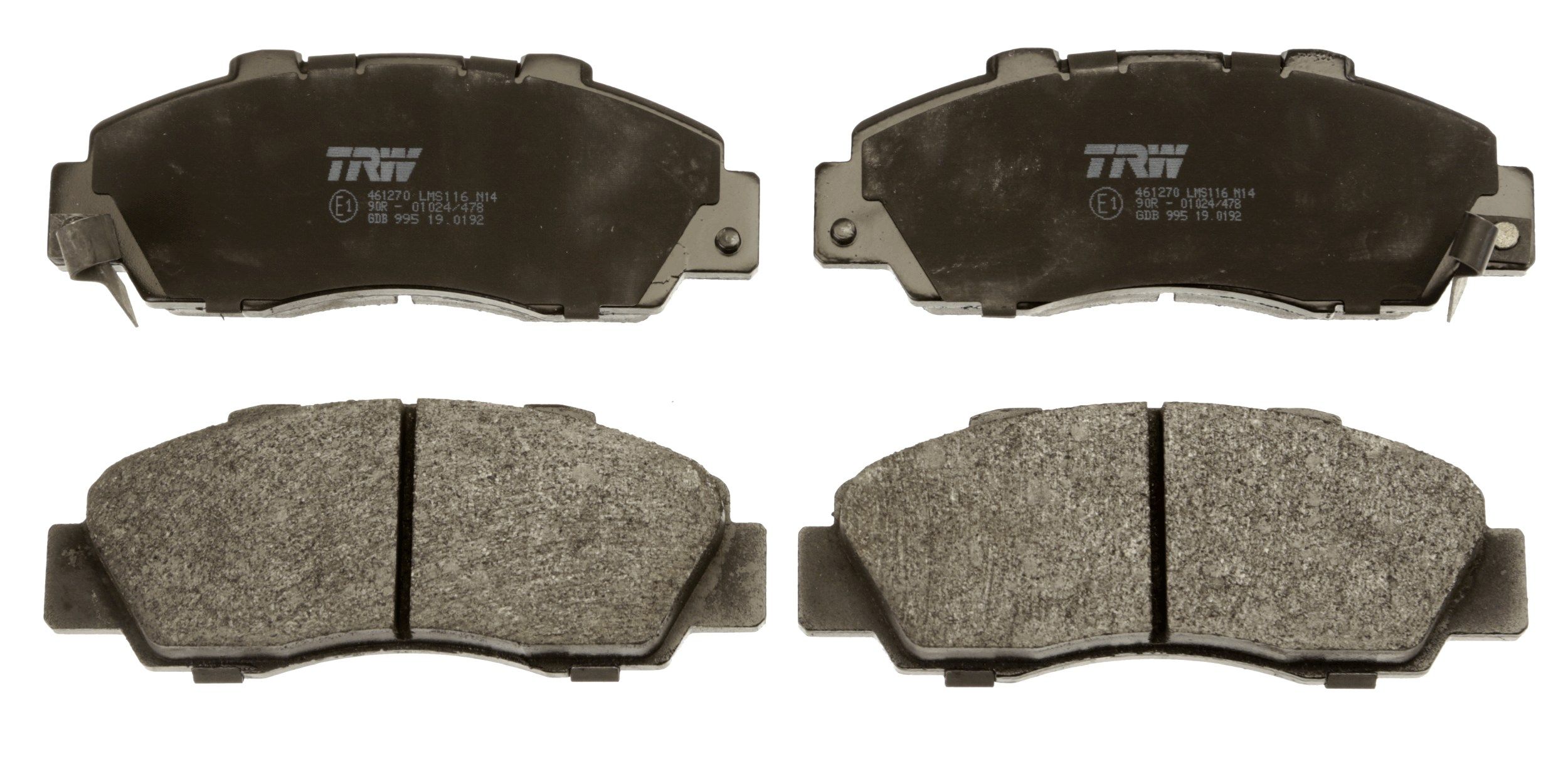 TRW DISC BRAKE PADS - TecDoc 2