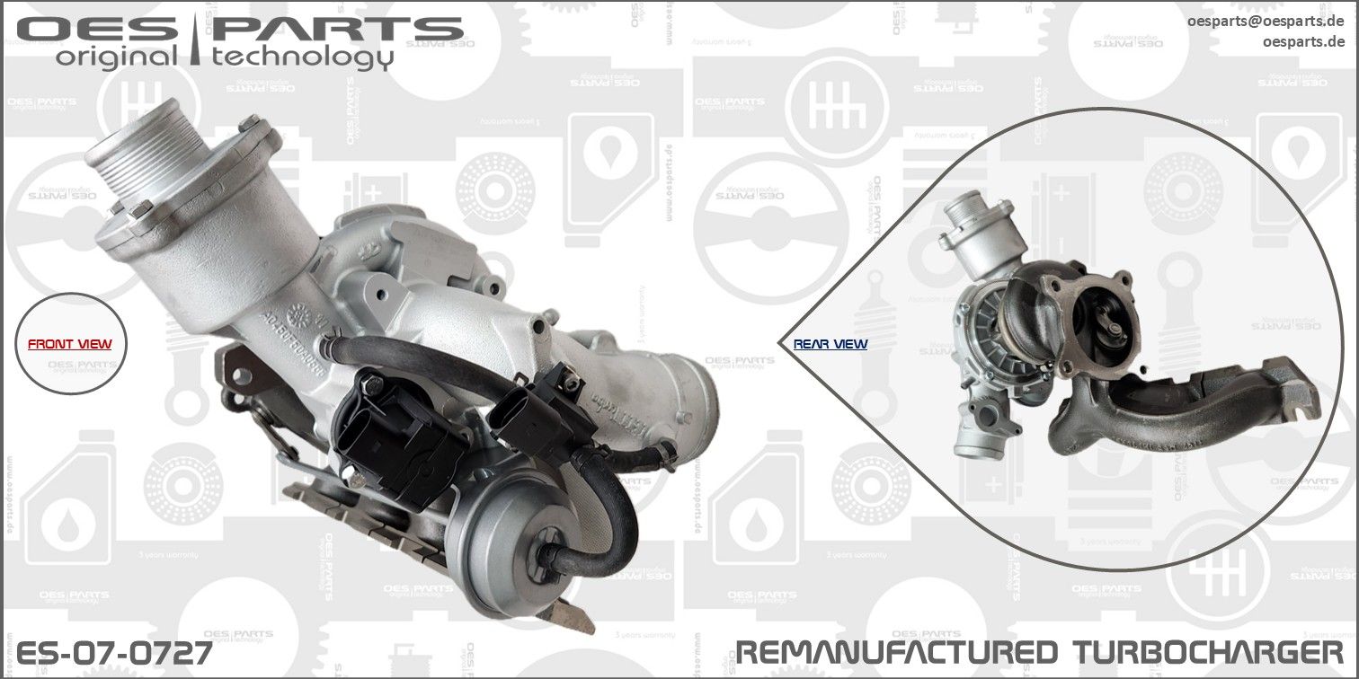 OES PARTS ES-07-0727 - Lader, Aufladung