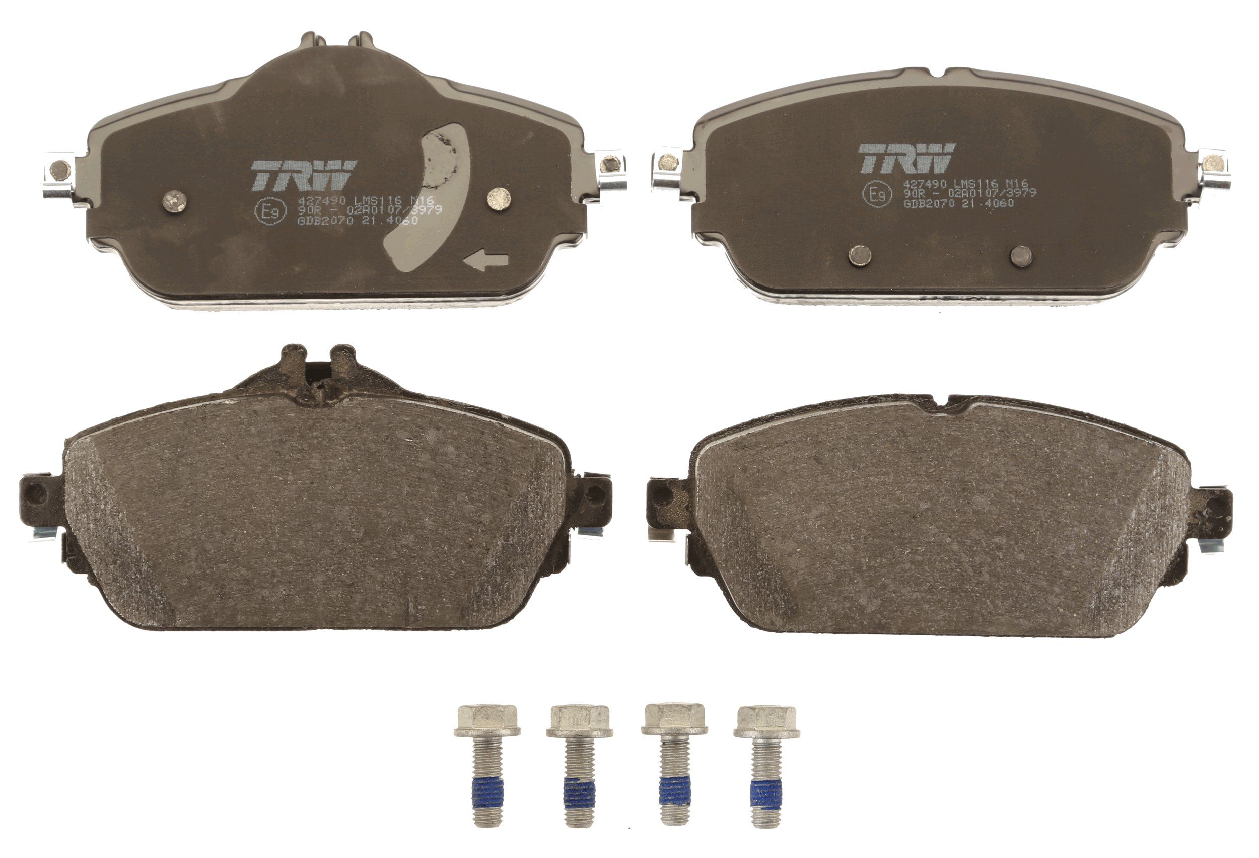 TRW DISC BRAKE PADS - TecDoc 2