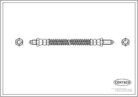 FLEXIBLE DE FREIN ROVER GROUP  0705