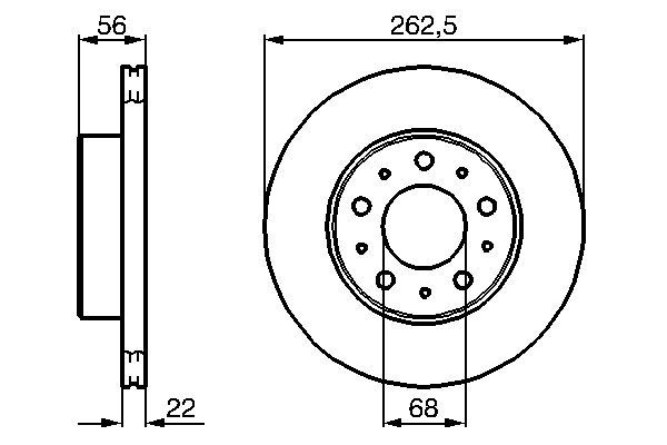 Brake Disc 0 986 478 283