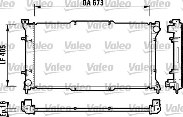 RAD MOT SUBARU LEGACY II  9900