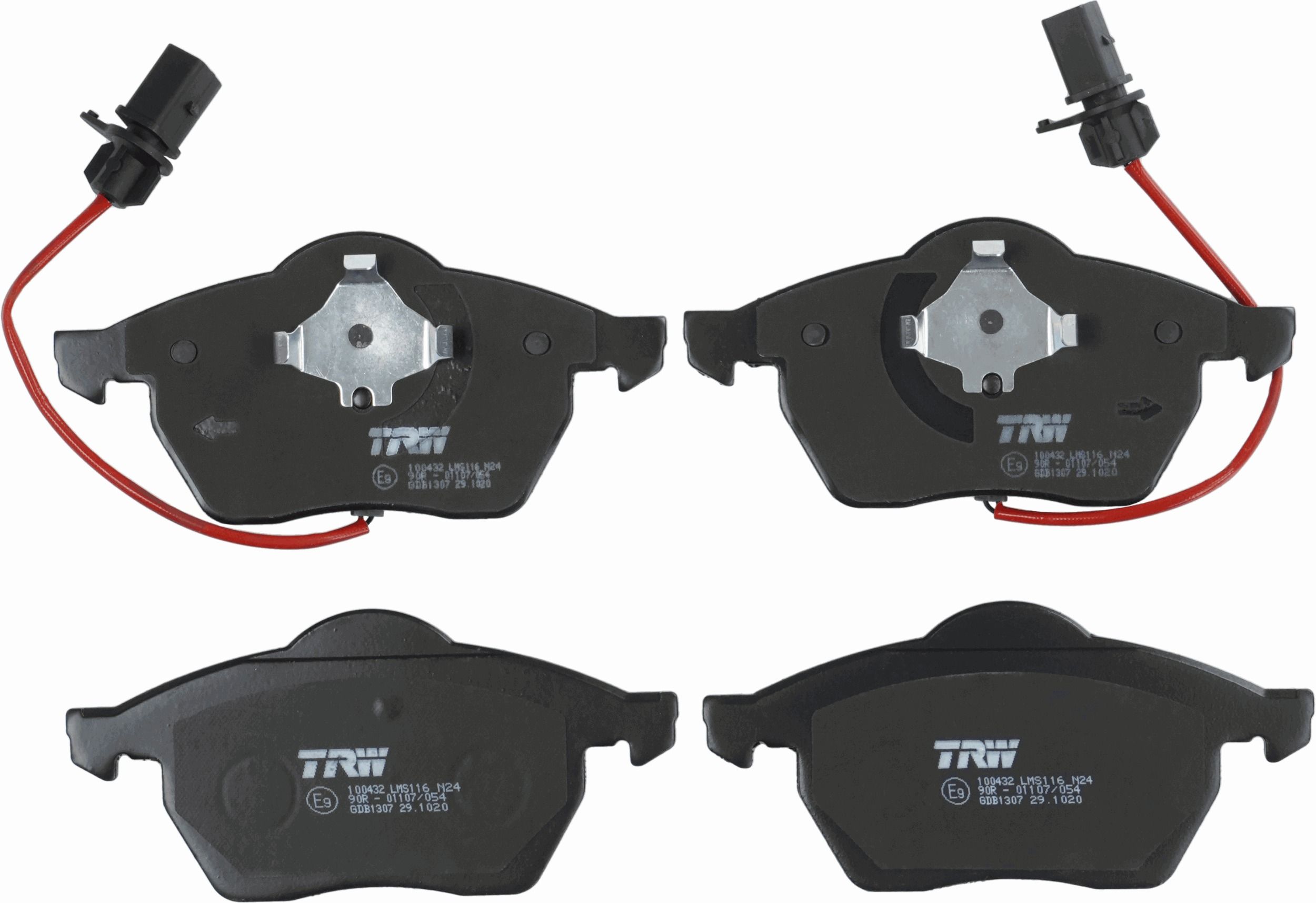TRW DISC BRAKE PADS - TecDoc 2