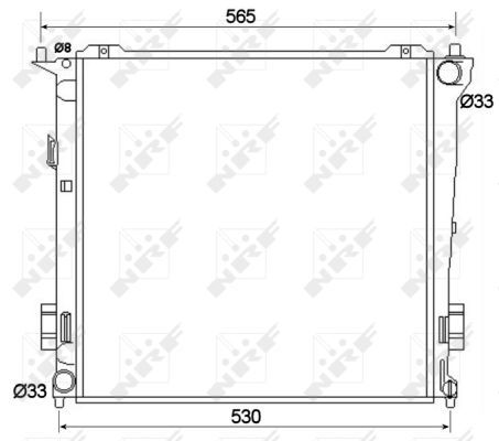 COSSE RONDE MALE DE 4(100)  CONDITIONÉ PAR 100