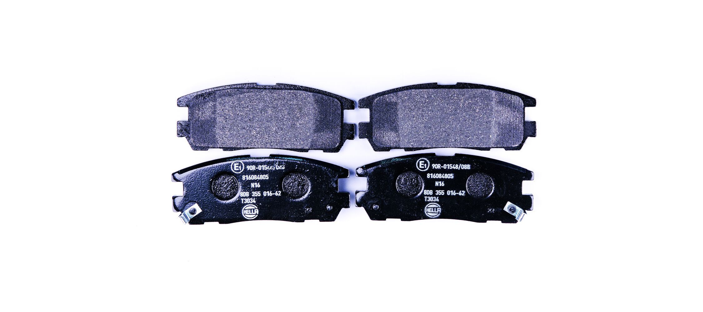 Bremsbelagsatz, Scheibenbremse