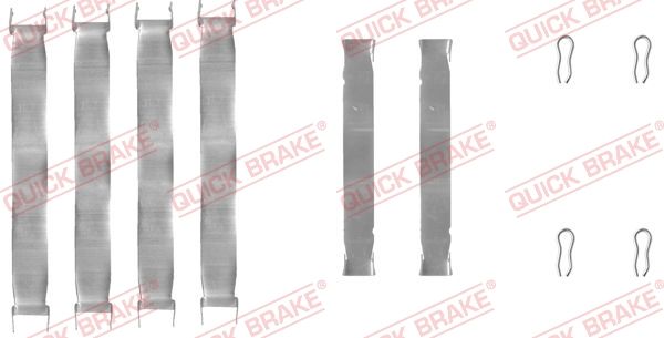 Accessory Kit, disc brake pad 109-0937