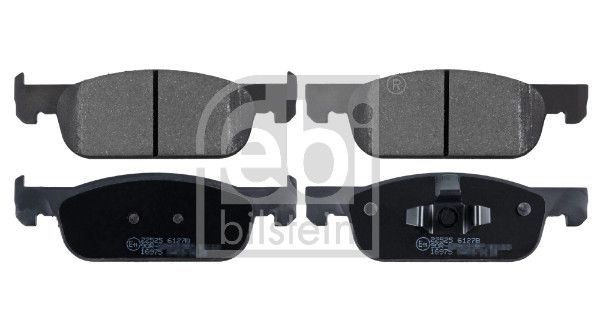 FEBI BILSTEIN 16975 - Bremsbelagsatz, Scheibenbremse