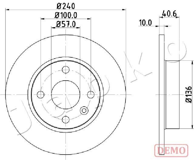 Brake Disc 610405C