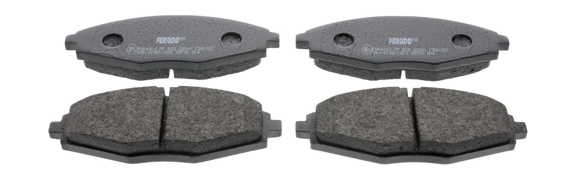 FERODO FDB1337 - Bremsbelagsatz, Scheibenbremse PREMIER ECO FRICTION
