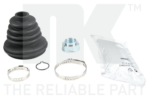 Faltenbalgsatz, Antriebswelle