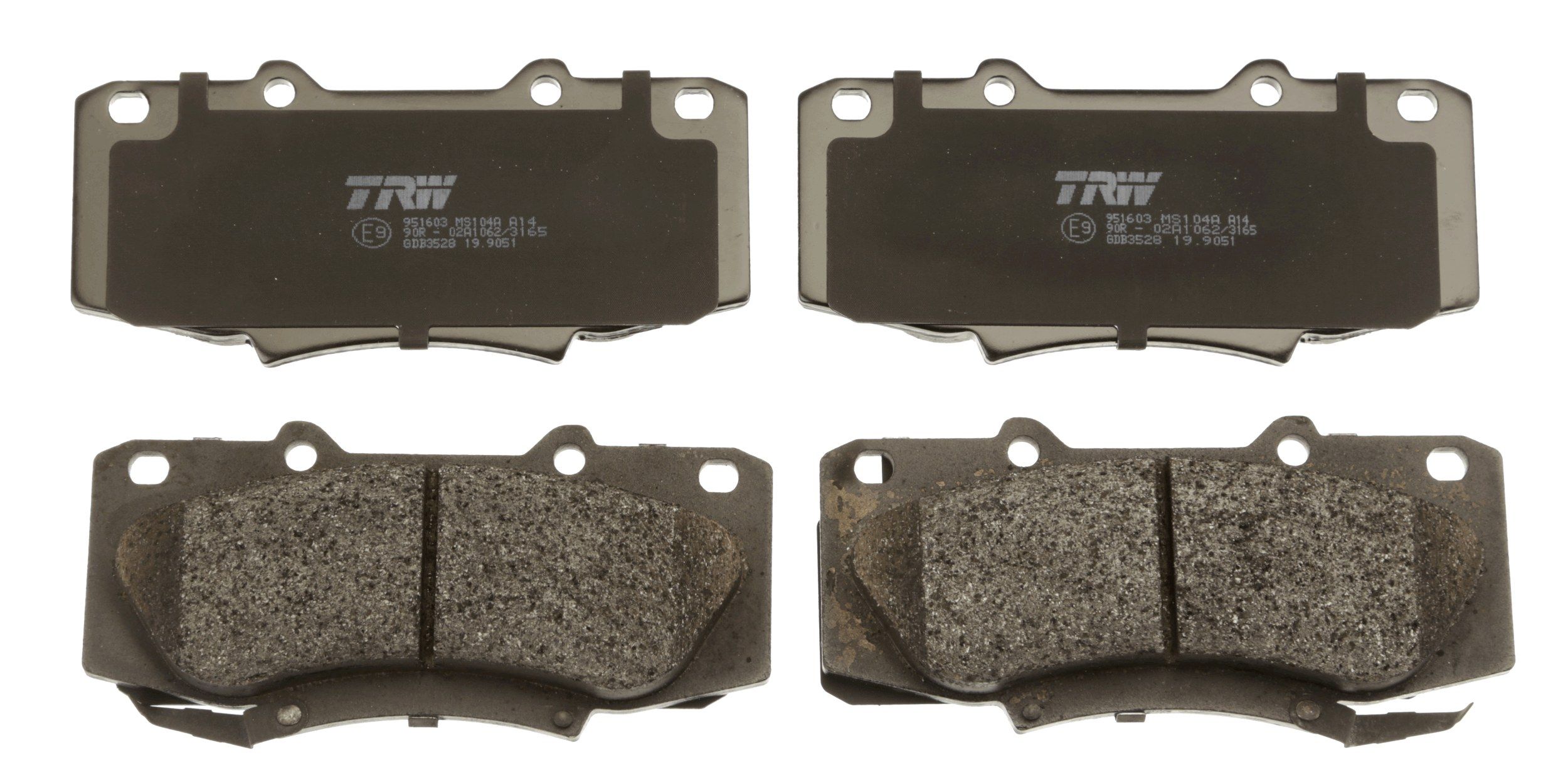 TRW DISC BRAKE PADS - TecDoc 2