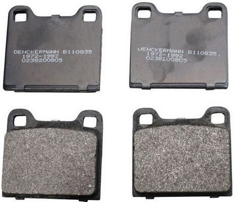 Brake Pad Set, disc brake B110835