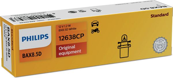 T5 1.12W - BX8.5D -WHITE  200