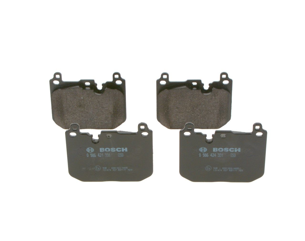 Brake Pad Set, disc brake 0 986 424 331