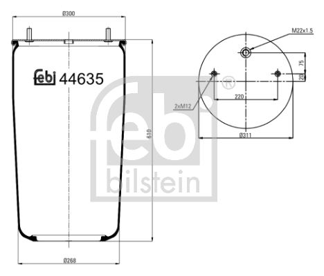 OUTIL DE POSE EHS M16X65 PLUS-1 PCE