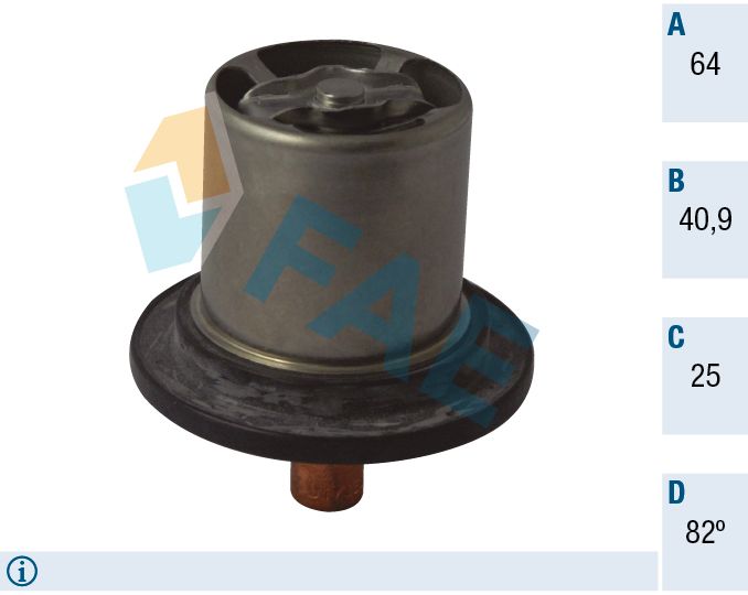 FAE 5331082 Thermostat, Kühlmittel