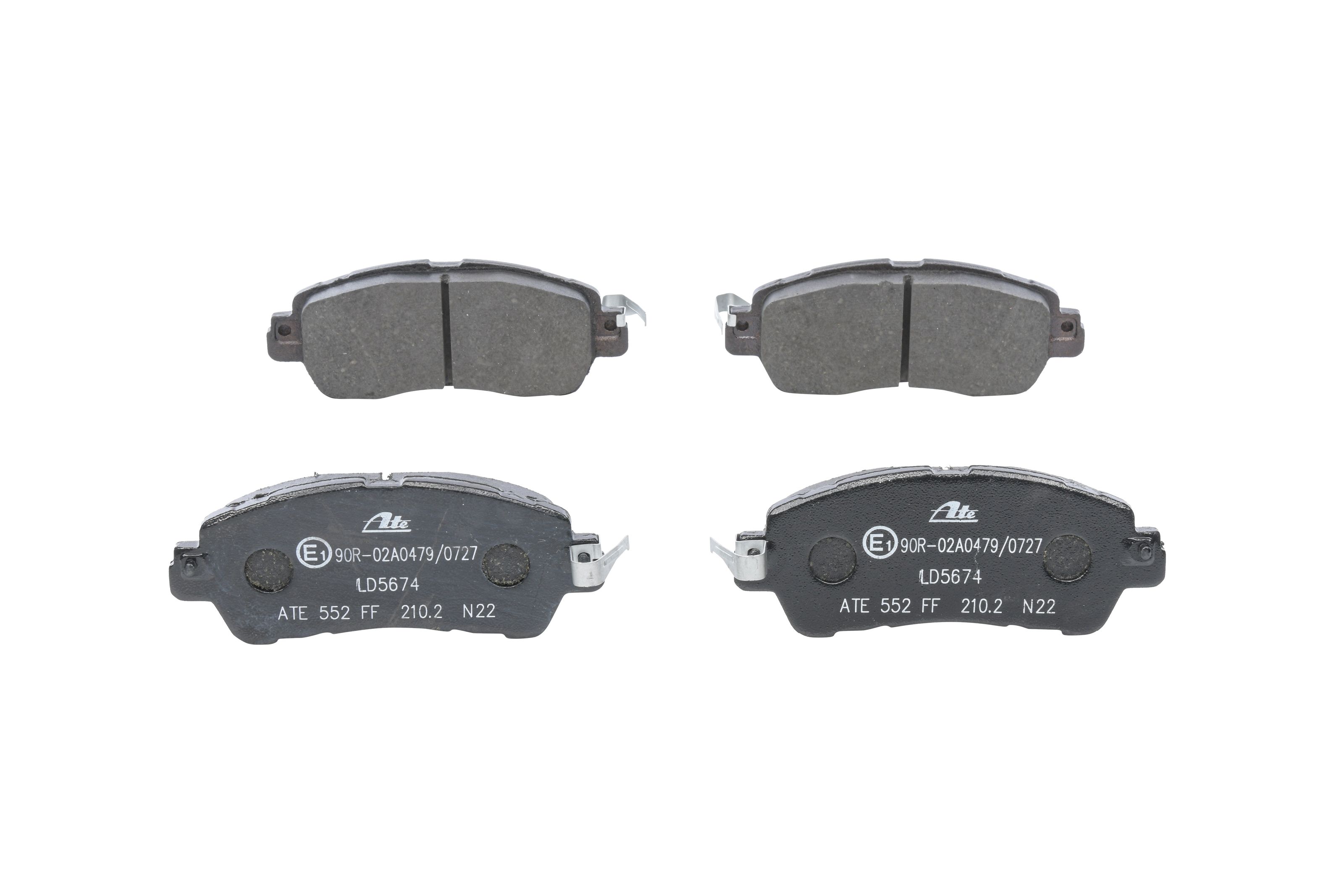 Brake Pad Set, disc brake 13.0470-5674.2