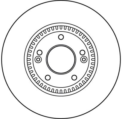 TRW BRAKE DISC - TecDoc 2