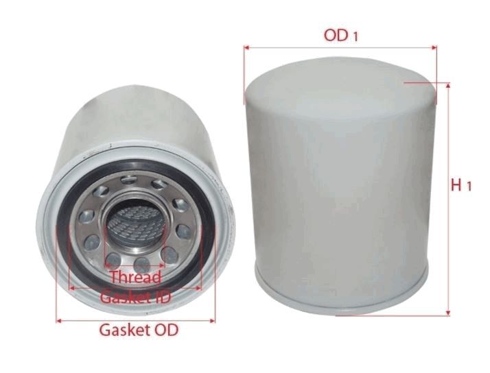 HYDARULIC OIL FILTER FITS - TecDoc Only