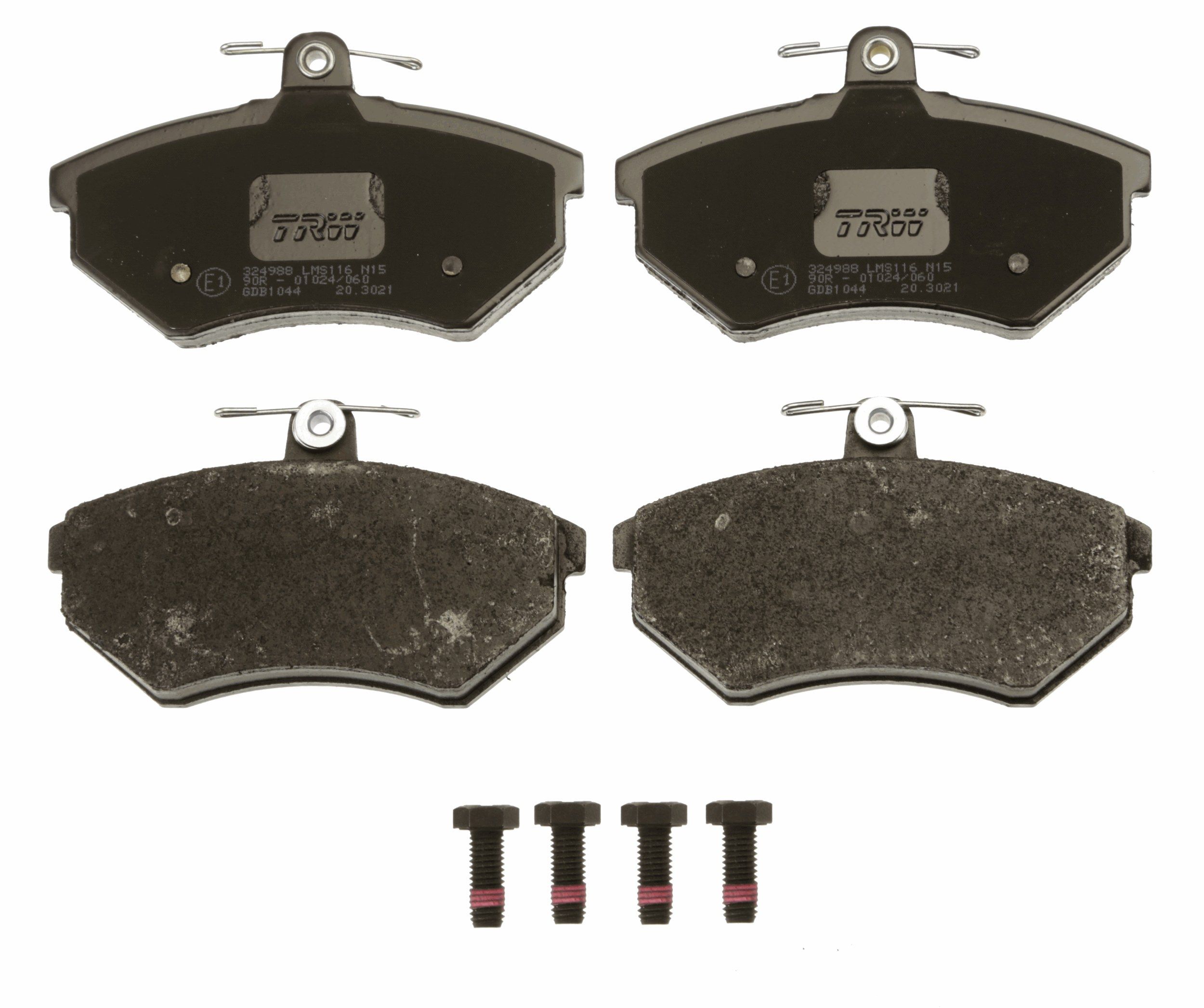 TRW DISC BRAKE PADS - TecDoc 2