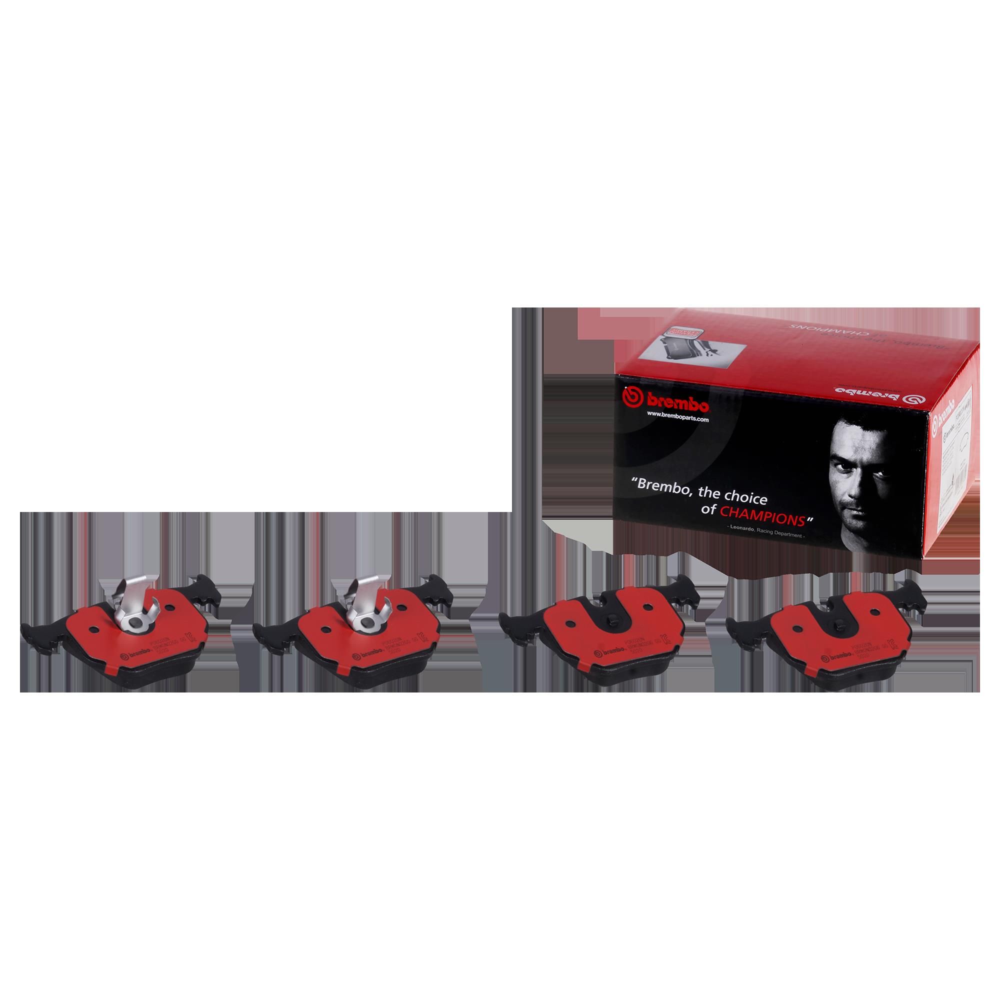 BREMBO DISC PAD -  BMW 330i E46 99-05 (RR) - TecDoc 1