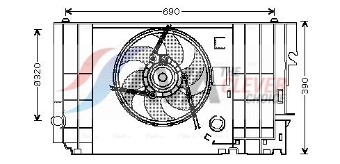 Lüfter, Motorkühlung