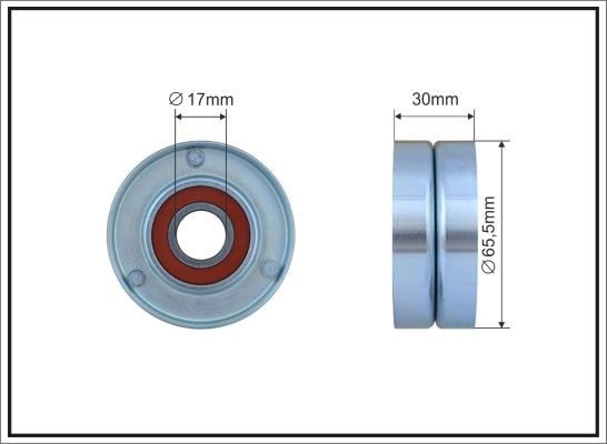 Tensioner Pulley, V-ribbed belt 300-00