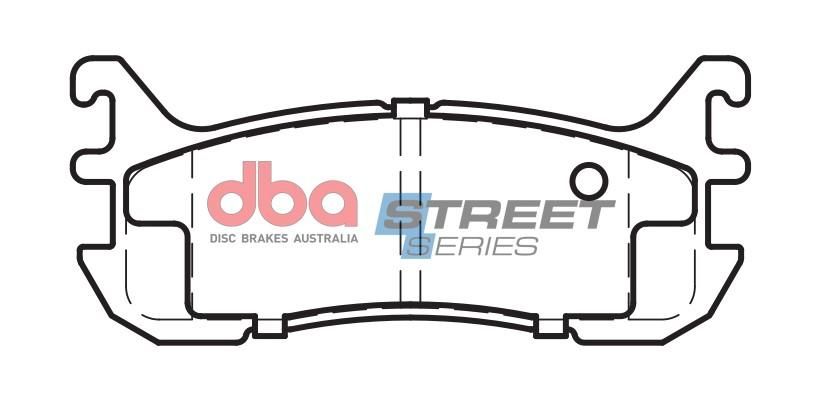 DBA SS STREET SERIES BRAKE PADS [ Ford & Mazda 1993-98 R ] - TecDoc Only
