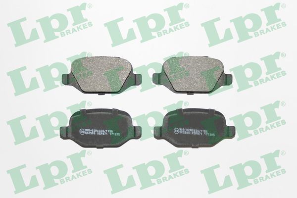 Brake Pad Set, disc brake 05P871