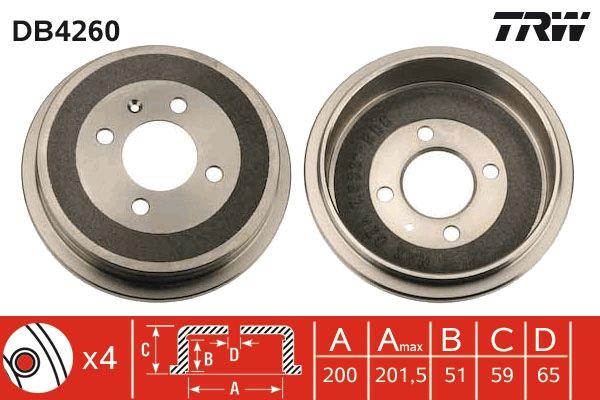 TAMBOUR DE FREIN  9900