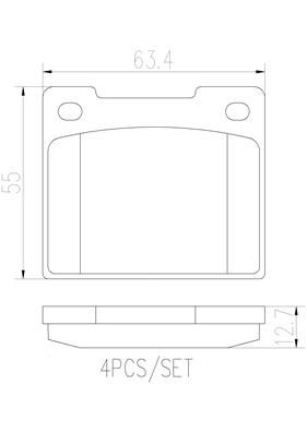 HOLDEN TORANA LJ 72-73 (FRT) - TecDoc 1