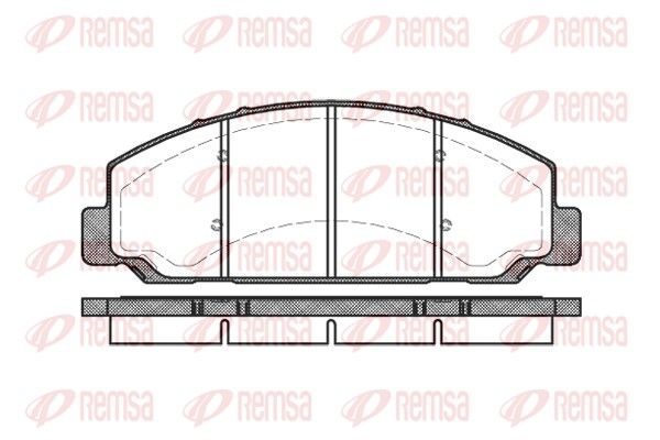 Premium Front Brake Pad Set Premium Front Brake Pad Set