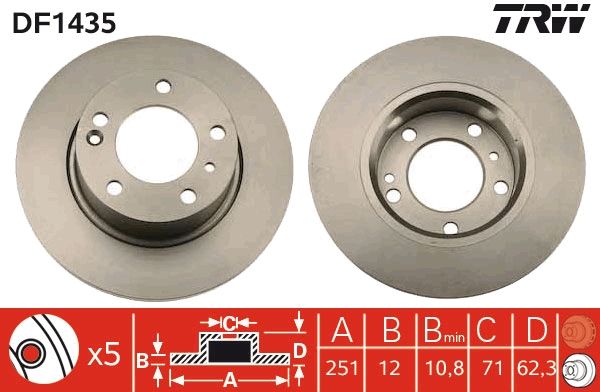 PAIRE DE DISQUES  9900