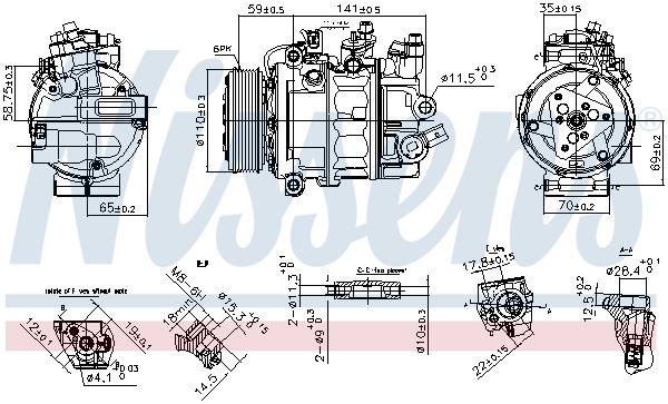 Compressor, air conditioning 890755