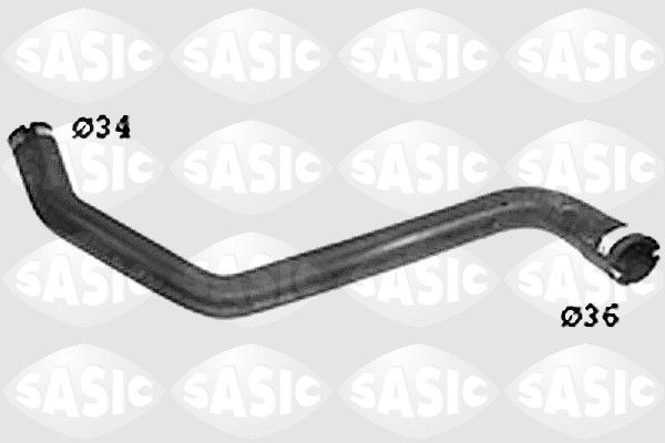 SASIC SWH6609 Radiator Hose