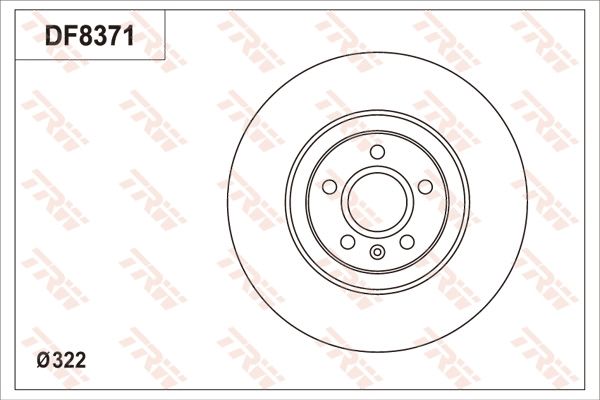 TRW BRAKE PAD SET, DISC BRAKE - TecDoc Only