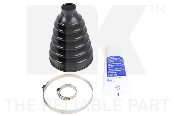 Faltenbalgsatz, Antriebswelle