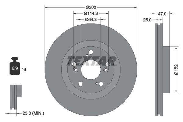 Brake Disc 92125000