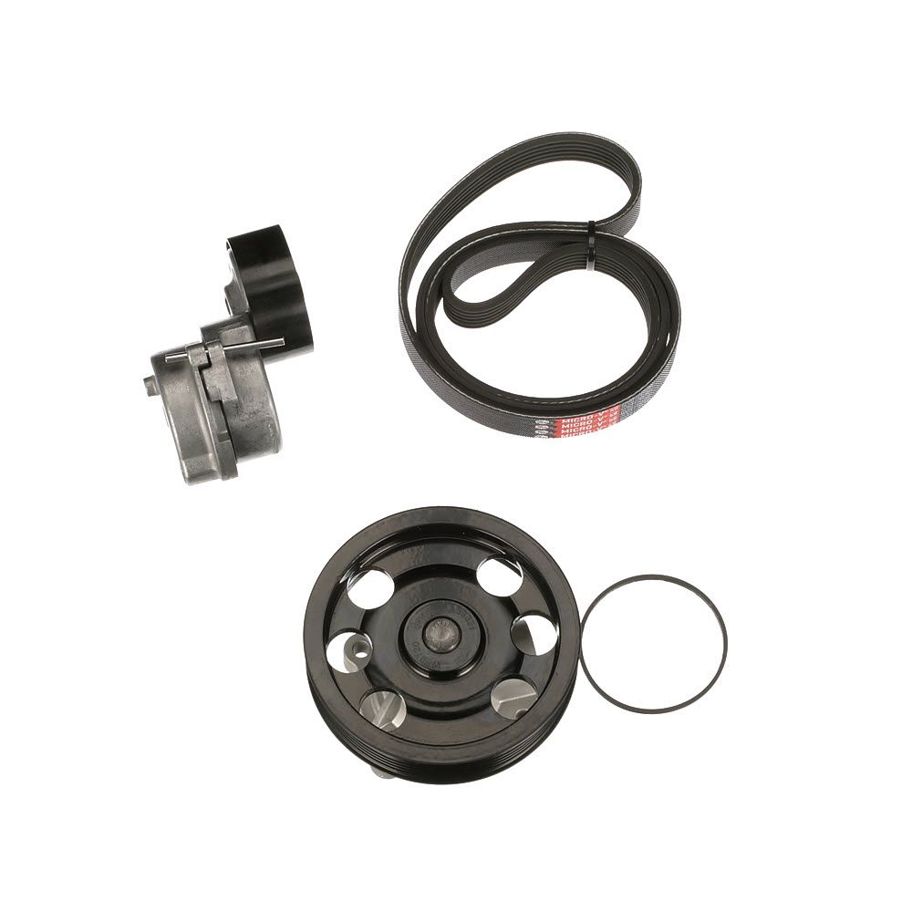 vandens siurblys + V formos rumbuotas diržas, komplektas