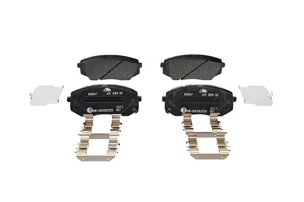 Brake Pad Set, disc brake 13.0460-5647.2