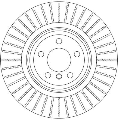 TRW BRAKE DISC - TecDoc 2