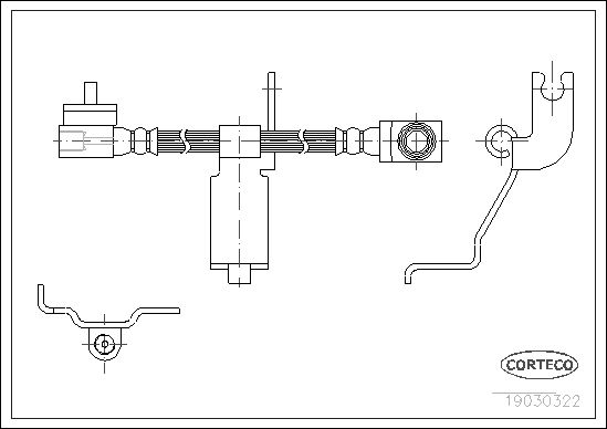 Brake Hose 19030322