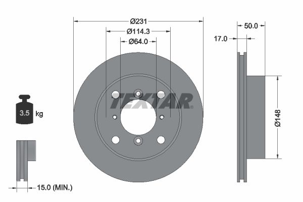 Brake Disc 92069000