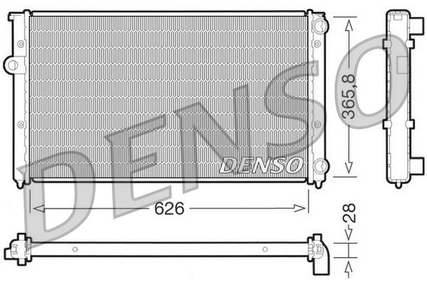 Radiador, refrigeración del motor