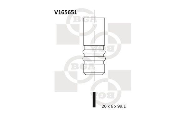 BGA V165651 - Auslassventil