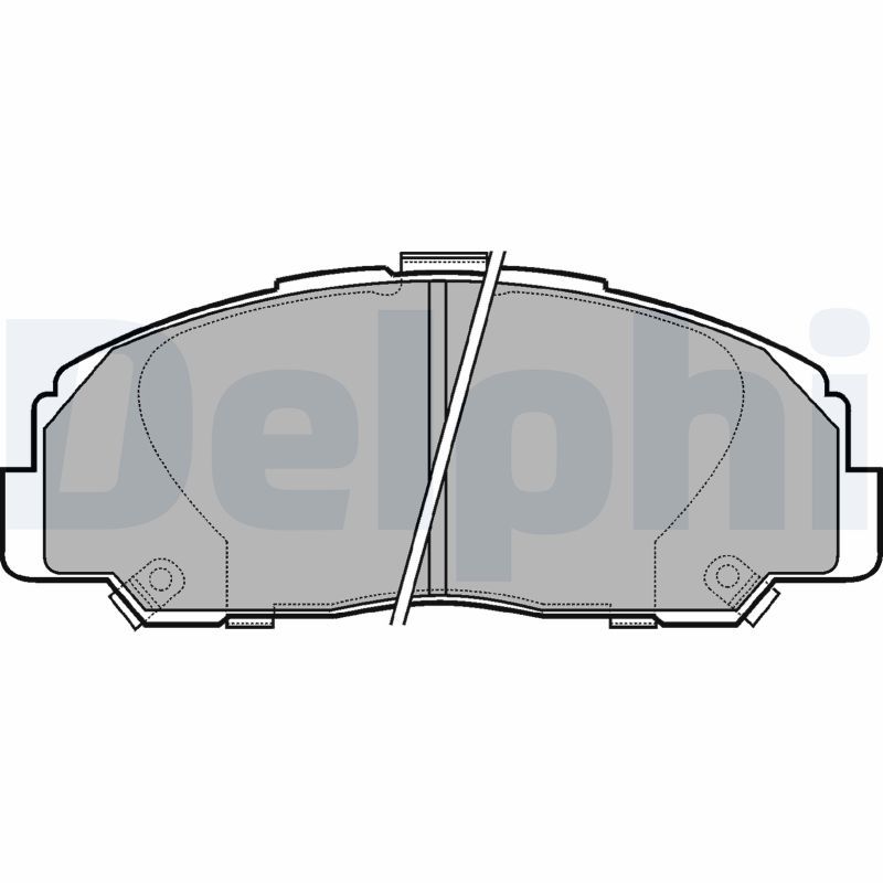 Brake Pad Set, disc brake LP944