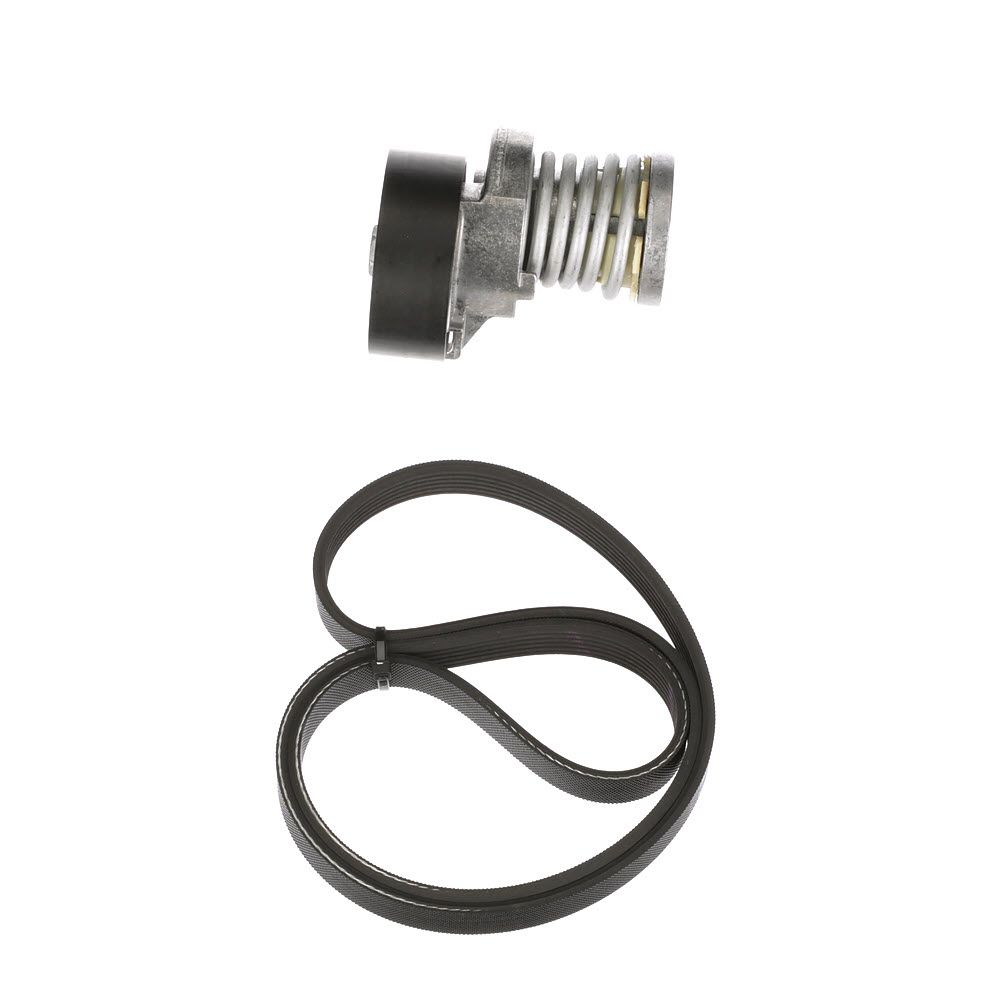 V formos rumbuotas diržas, komplektas