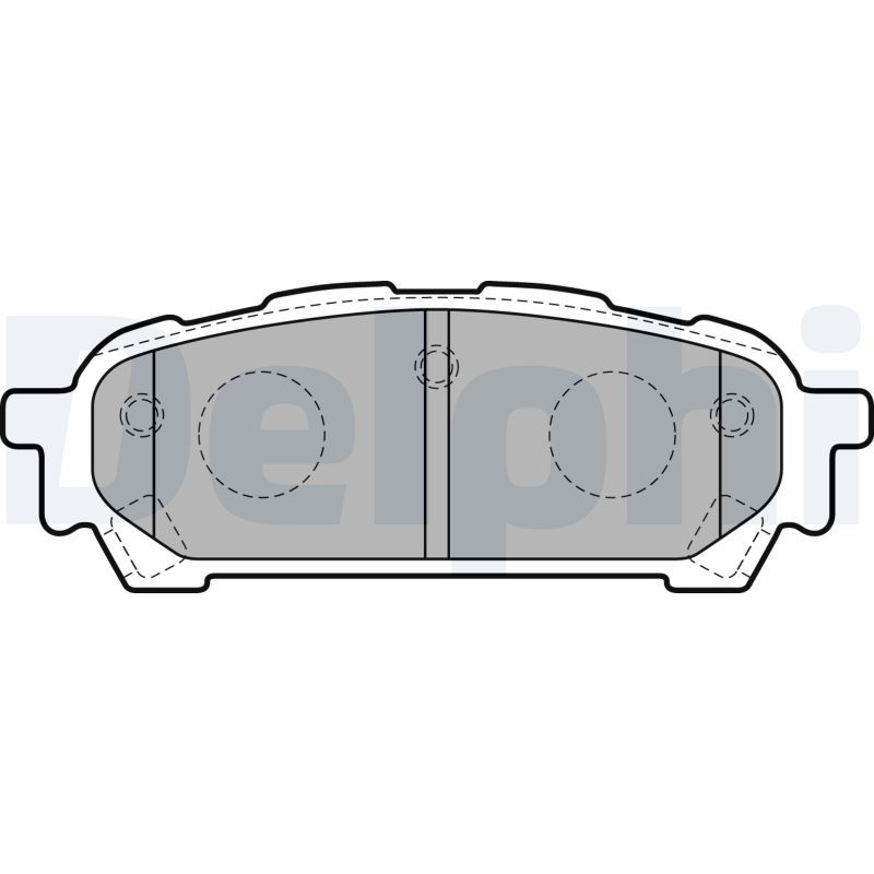 Brake Pad Set, disc brake LP1822