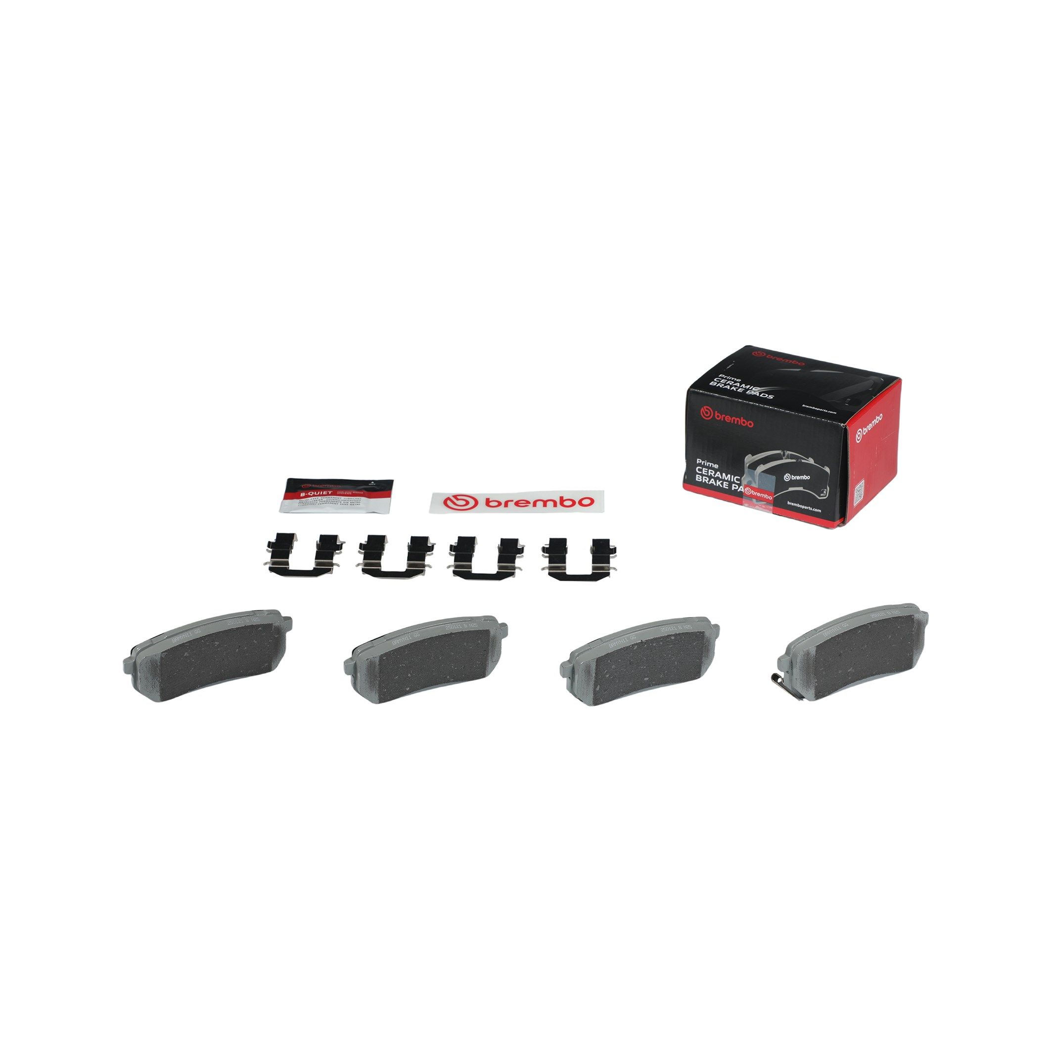 BREMBO DISC PAD -  HYUNDAI iLOAD TQ 08- (RR) - TecDoc 2